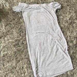 Of the shoulder dress